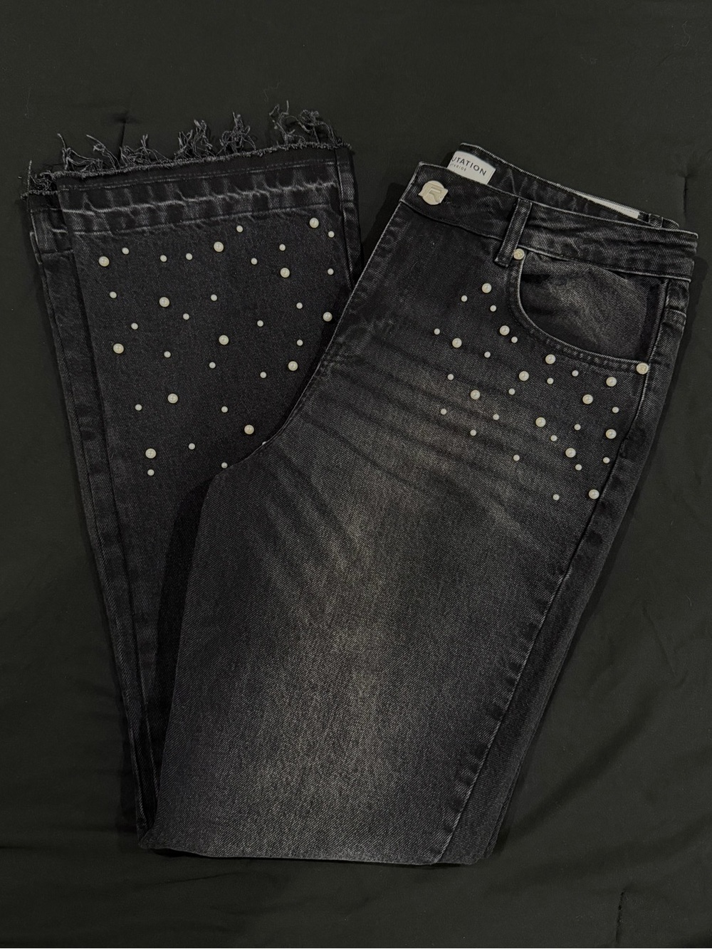 REPUTATION STUDIO PEARL DENIM JEANS